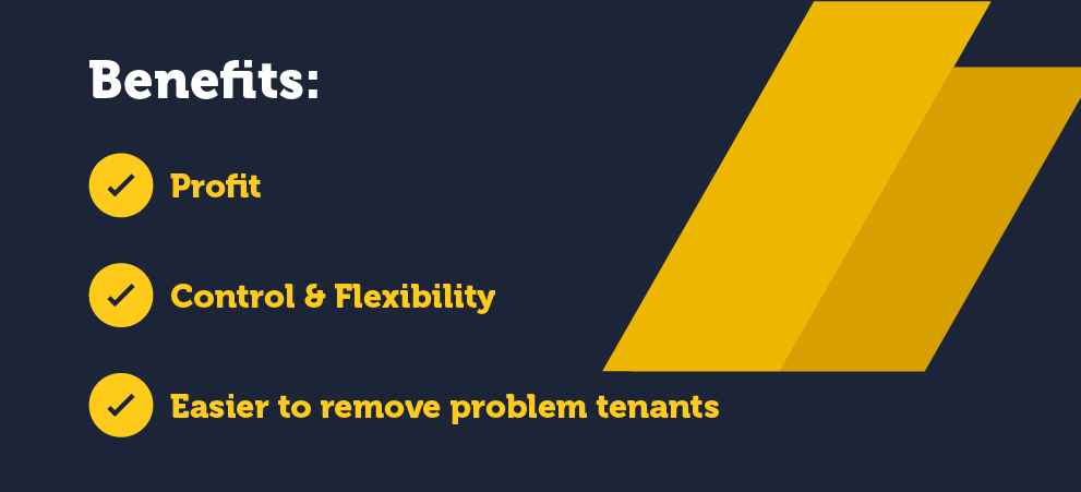 List of benefits of short term tenancies